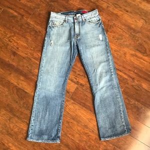 Express Men’s distressed jeans